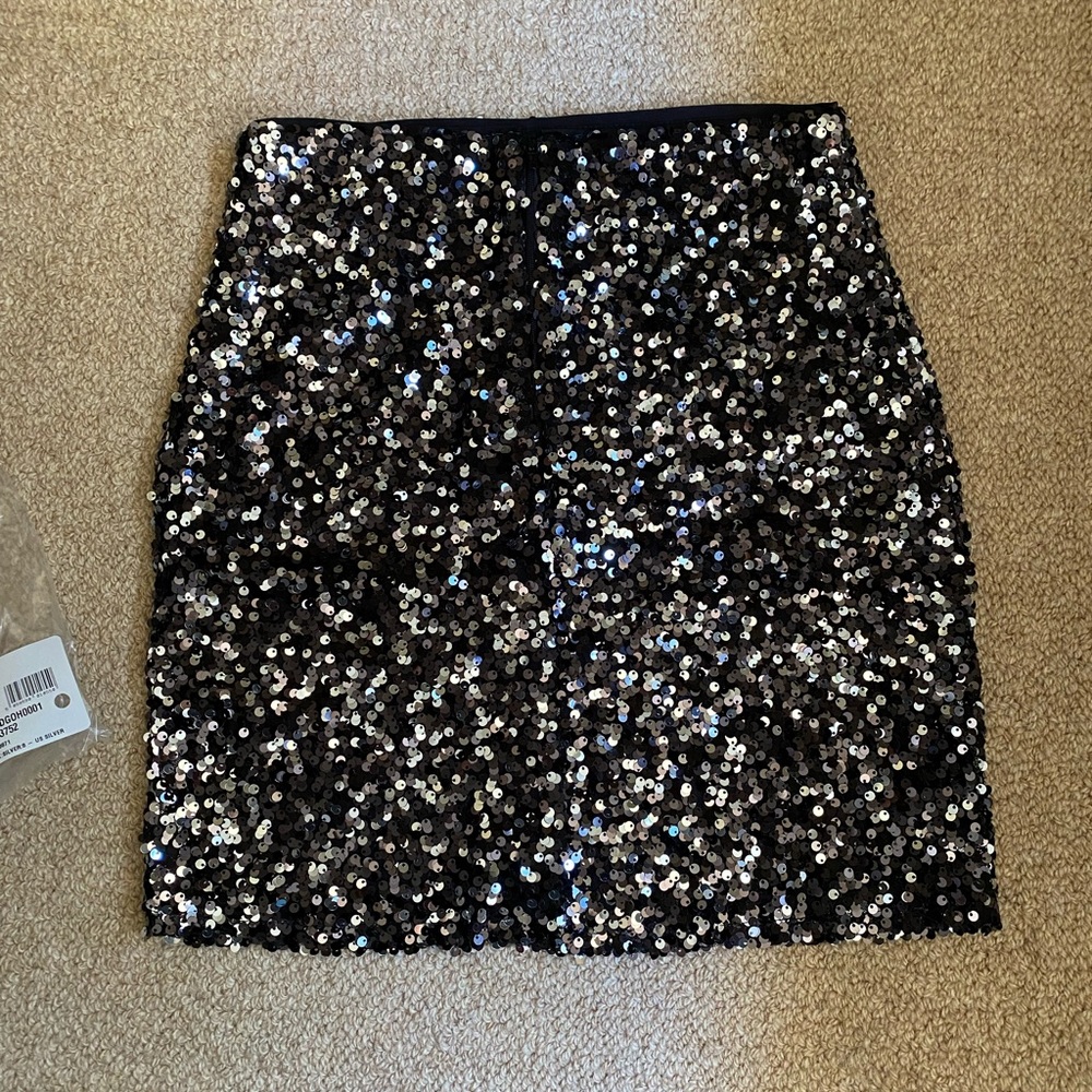 ASOS Sequin Miniskirt NWT size UK8/US4 XS